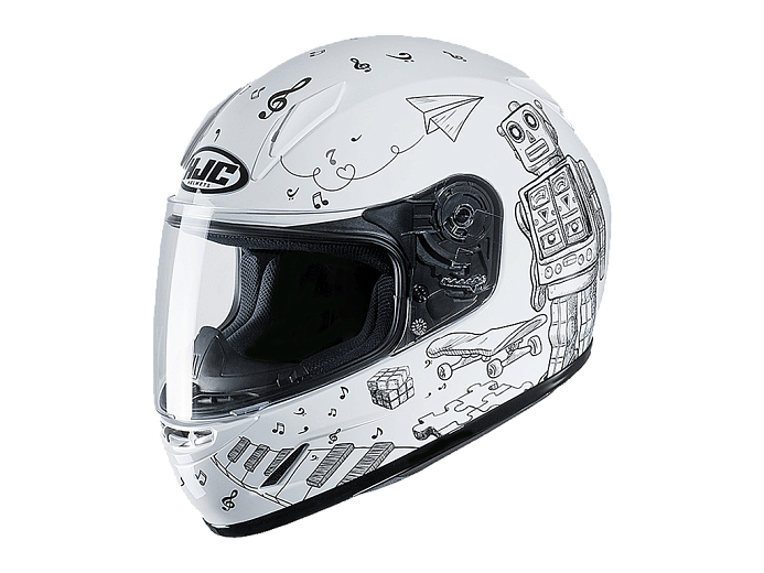 Мотошлем HJC детский CL-Y WAZO MC10 S
