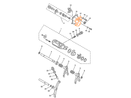 HISUN HS500ATV-2 Крышка кпп 23311-004-0000