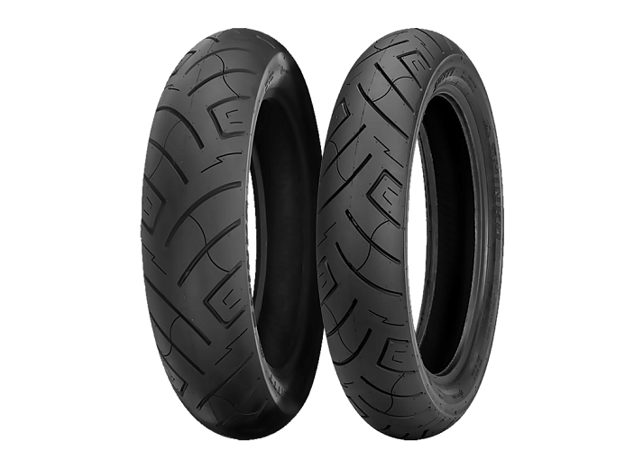 Моторезина SHINKO 140/70-18 72H SR777 белая полоса 2017г.