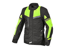 Мотокуртка MACNA ASPIRE ткань черно-желтая L