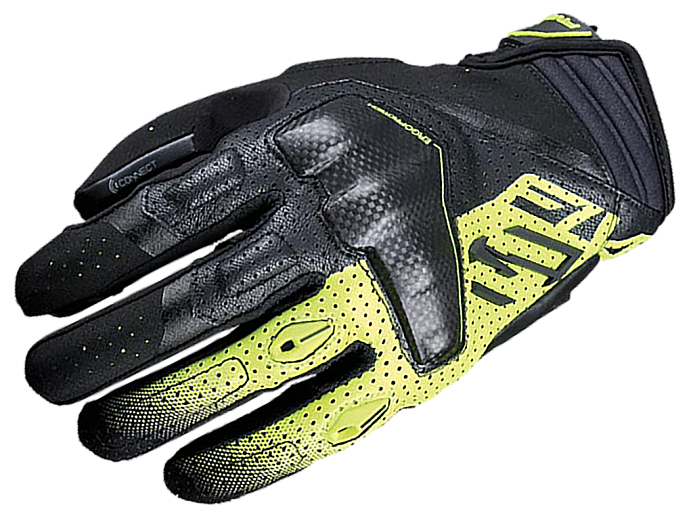 Мотоперчатки FIVE RSC EVO черно/желтые 10/L