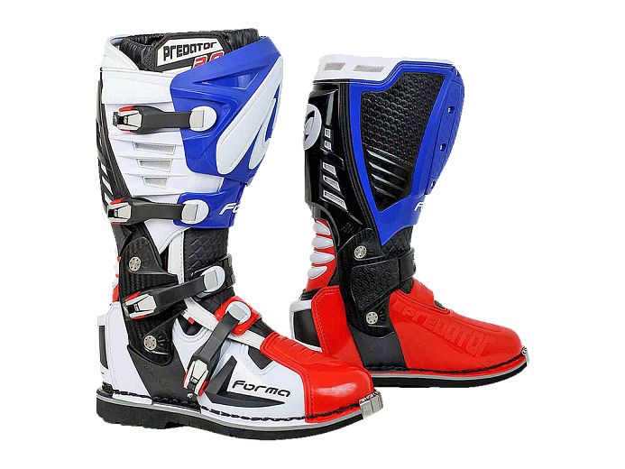 FORMA Ботинки PREDATOR 2.0 WHITE/RED/BLUE 45