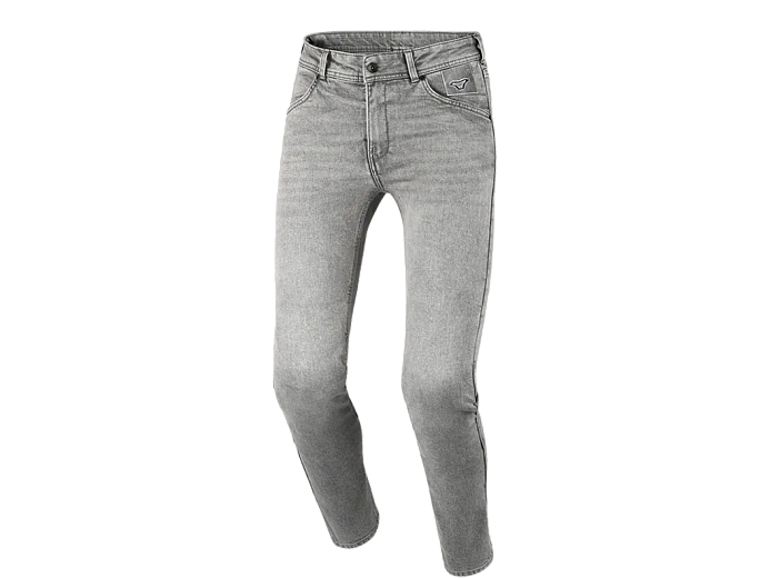 Мотоджинсы MACNA PORTOLA slim fit ткань удлиненные серые 32