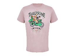 VolgaWear Футболка Threesome бежевая 2XL