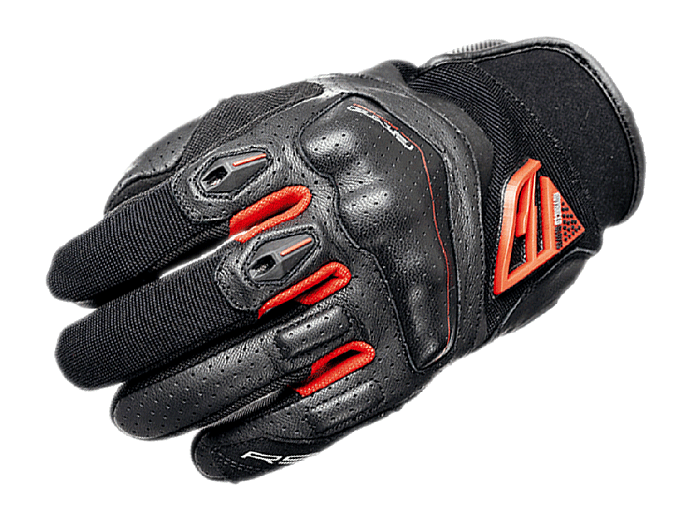 Мотоперчатки FIVE RS2.21 black red 10/L