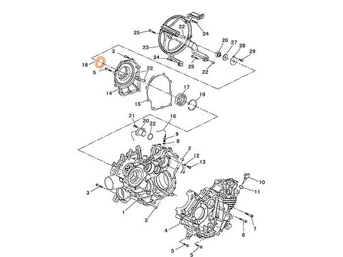 HISUN HS700ATV Сальник 35*65*9