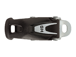 Застежка для кроссовых ботинок FORMA черно белая