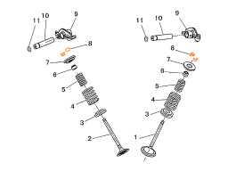 HISUN HS500ATV-2 Зажим замка клапана 14781-002-0000