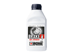 Тормозная жидкость IPONE DOT 4 - 500ML (Совместима с DOT 3)