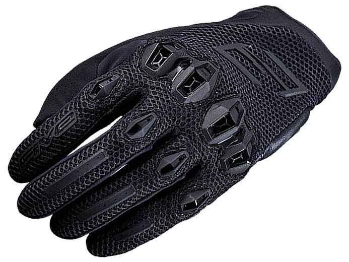 Мотоперчатки FIVE STUNT EVO 2 AIRFLOW черные 8/S