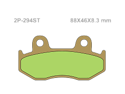 Тормозные колодки NISSIN 2P-294ST