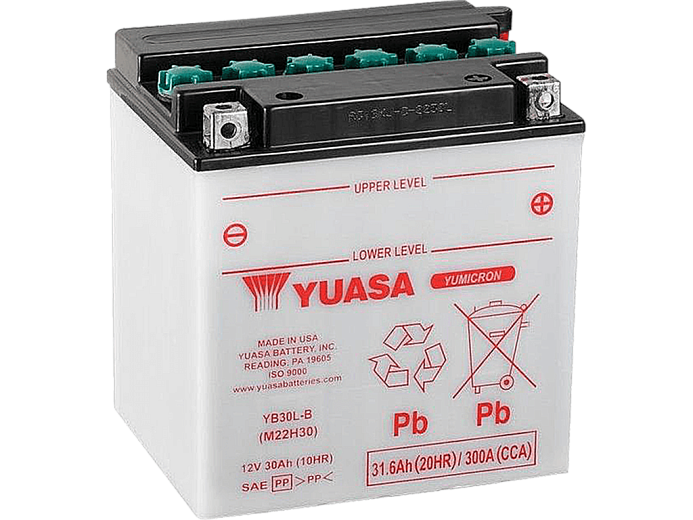 YUASA   Аккумулятор  YB30L-B