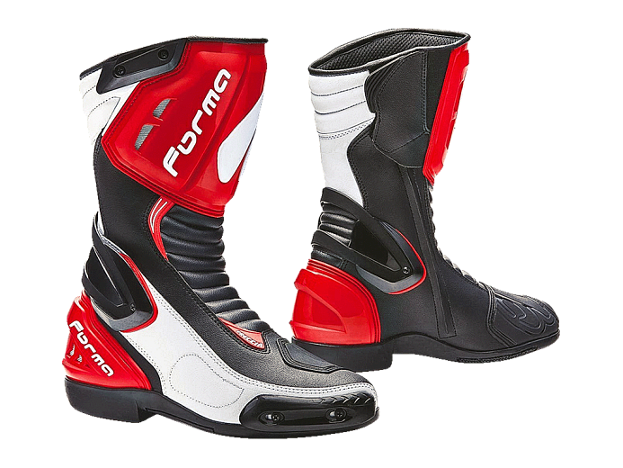 Мотоботы FORMA FRECCIA BLACK/WHITE/RED 42