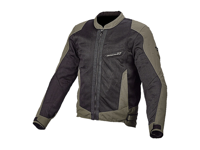 Мотокуртка MACNA VELOCITY ткань оливково-черная XS
