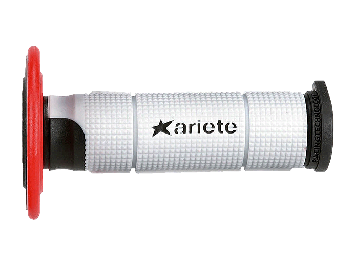 ARIETE Грипсы резиновые TRINITY white-black-red