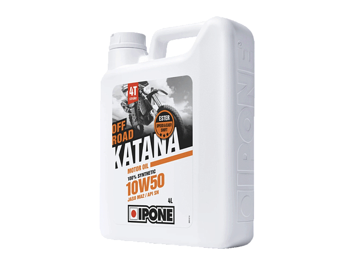 Масло IPONE 4T OFF ROAD KATANA 10W50 4L синтетическое (x6)