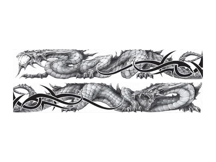 LETHAL THREAT Наклейка LETHAL DRAGON ROCKER PANEL