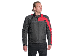 Мотокуртка ткань FSD DARIO 2.0 black/red L