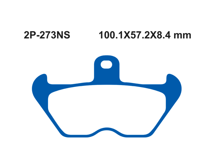 Тормозные колодки NISSIN 2P-273NS