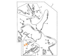 HISUN HS500ATV  Колодка тормозная задняя внутреняя 45801-115-0000
