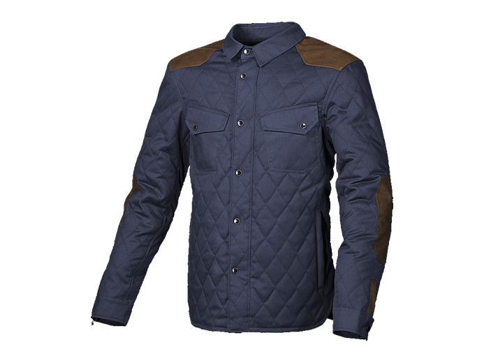 Мотокуртка MACNA INLAND QUILTED темно-синяя XXL