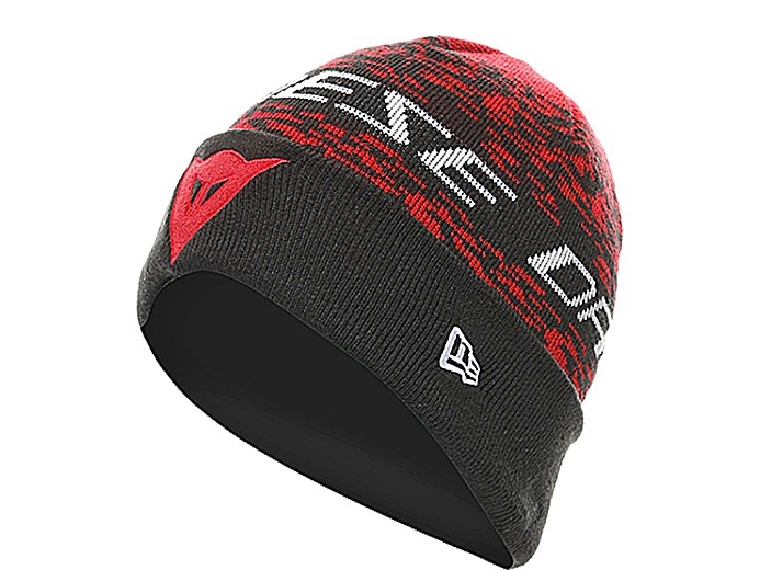 Шапка DAINESE DEMON CAMO CUFF BEANIE 606 BLACK/RED