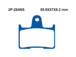 Тормозные колодки NISSIN 2P-264NS