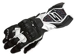 Мотоперчатки FIVE RFX1 черно-белые 10/L