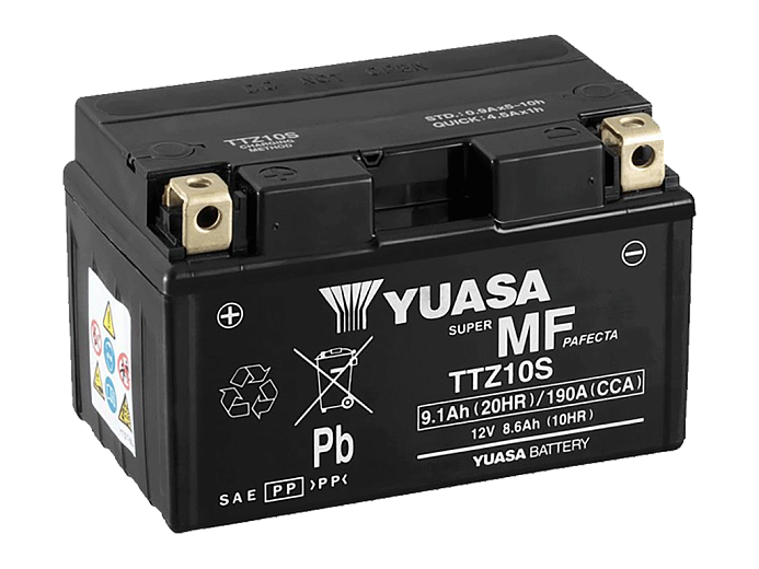 YUASA   Аккумулятор  TTZ10S (YTZ10S) с электролитом