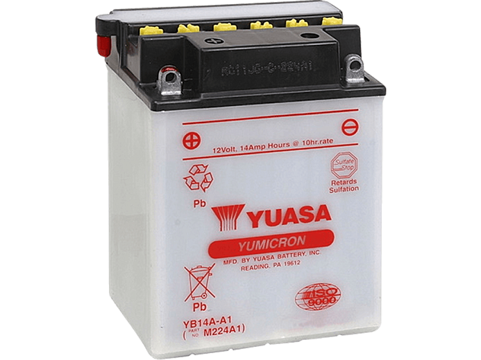 YUASA   Аккумулятор  YB14A-A1