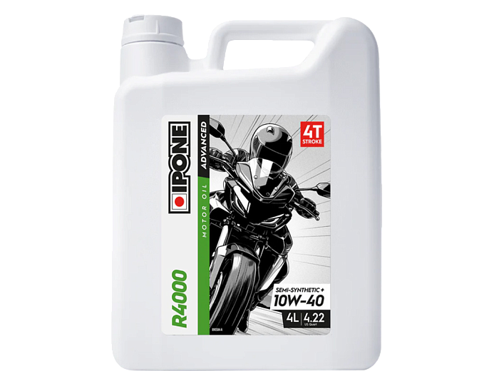 Масло IPONE 4T R4000 10W40 4L полусинтетическое (x6)