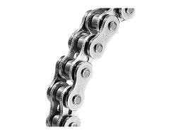 EK  Цепь для мотоцикла  520 MVXZ2-120 Хром  (защелка)