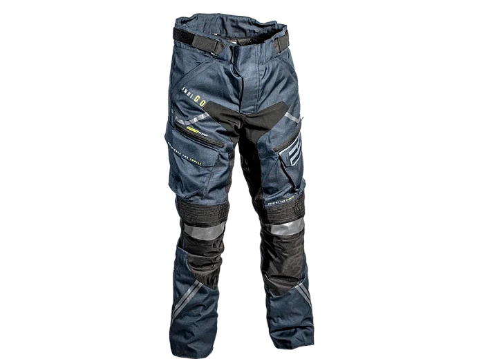 Мотобрюки ткань FSD INDIGO navy XL (без защиты коленей)