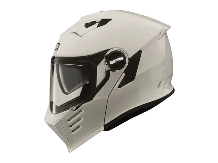 Мотошлем SIMPSON DARKSOME GLOSS WHITE L