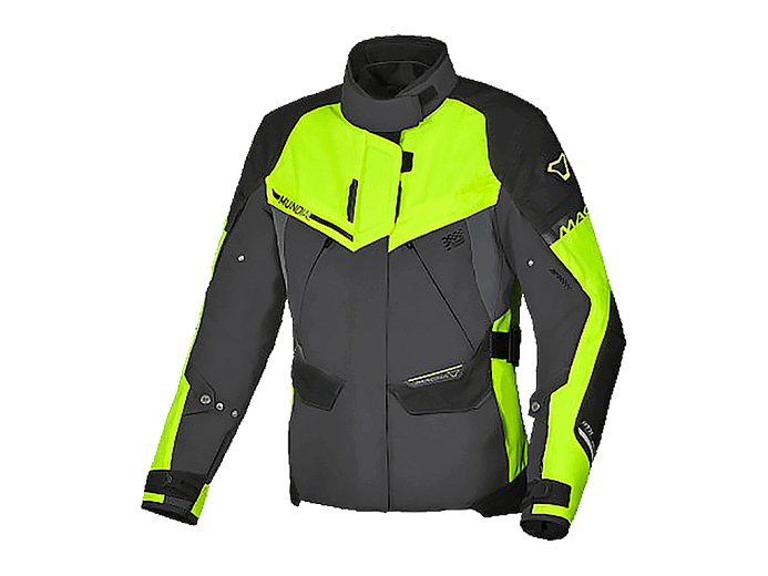 Мотокуртка MACNA MUNDIAL ткань женская серо-зеленая XS