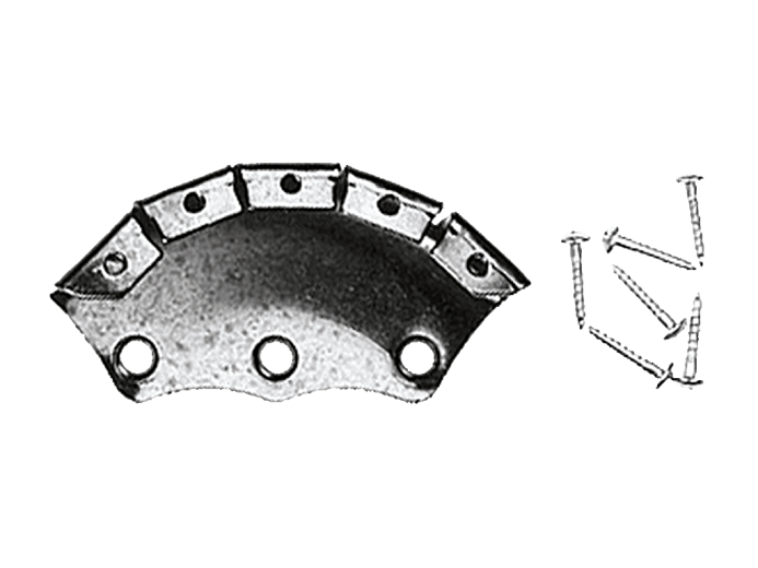 Металлическая накладка на носок для кроссовых ботинок FORMA