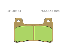 Тормозные колодки NISSIN 2P-301ST