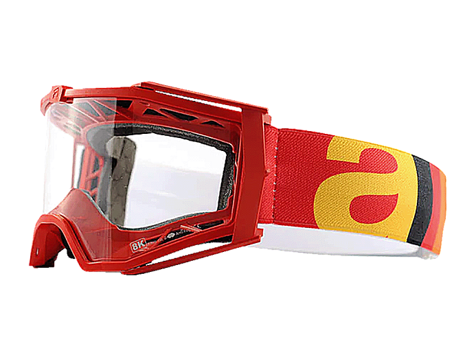 Очки кроссовые ARIETE 8K ARI 5-1 черно-красные