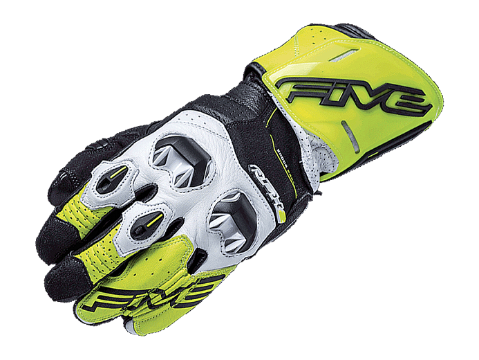 Мотоперчатки FIVE RFX2 FLUO YELLOW 9/M