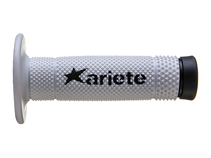 ARIETE Грипсы резиновые VULCAN BLACK-WHITE