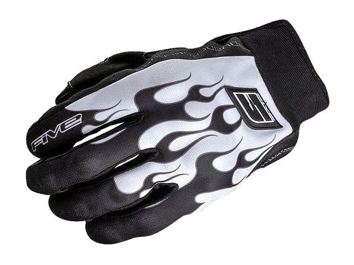 Мотоперчатки FIVE SLIDE flaming black 12/XXL