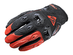 Мотоперчатки FIVE STUNT EVO черно-красные 8/S