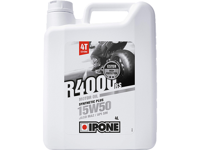 Масло IPONE 4T R4000RS 15W50 4L полусинтетическое (x6)
