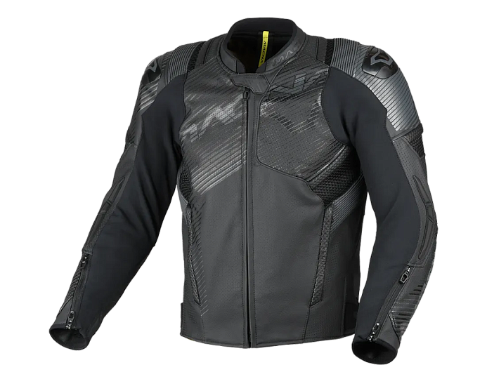 Мотокуртка MACNA IGNITE кожаная черная 48