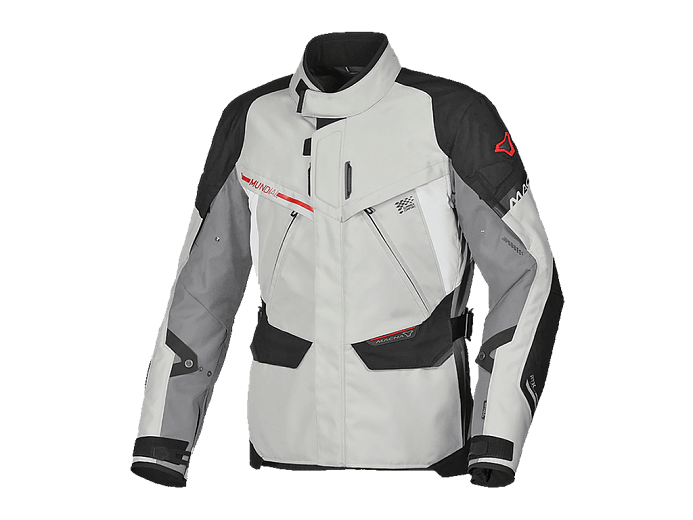 Мотокуртка MACNA MUNDIAL светло-серая L