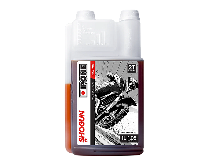 Масло IPONE 2T SHOGUN 2R 1L синтетика (x15)