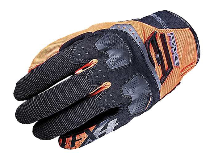 Мотоперчатки FIVE TFX4 black/fluoorange 9/M