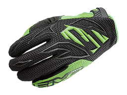 Мотоперчатки кроссовые FIVE MXF3 black/fluo green 9/M