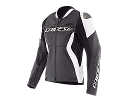 Мотокуртка кожаная женская DAINESE RACING 5 622 BLACK/WHITE 38