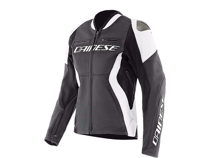 Мотокуртка кожаная женская DAINESE RACING 5 622 BLACK/WHITE 38